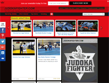 Tablet Screenshot of judokafighter.com